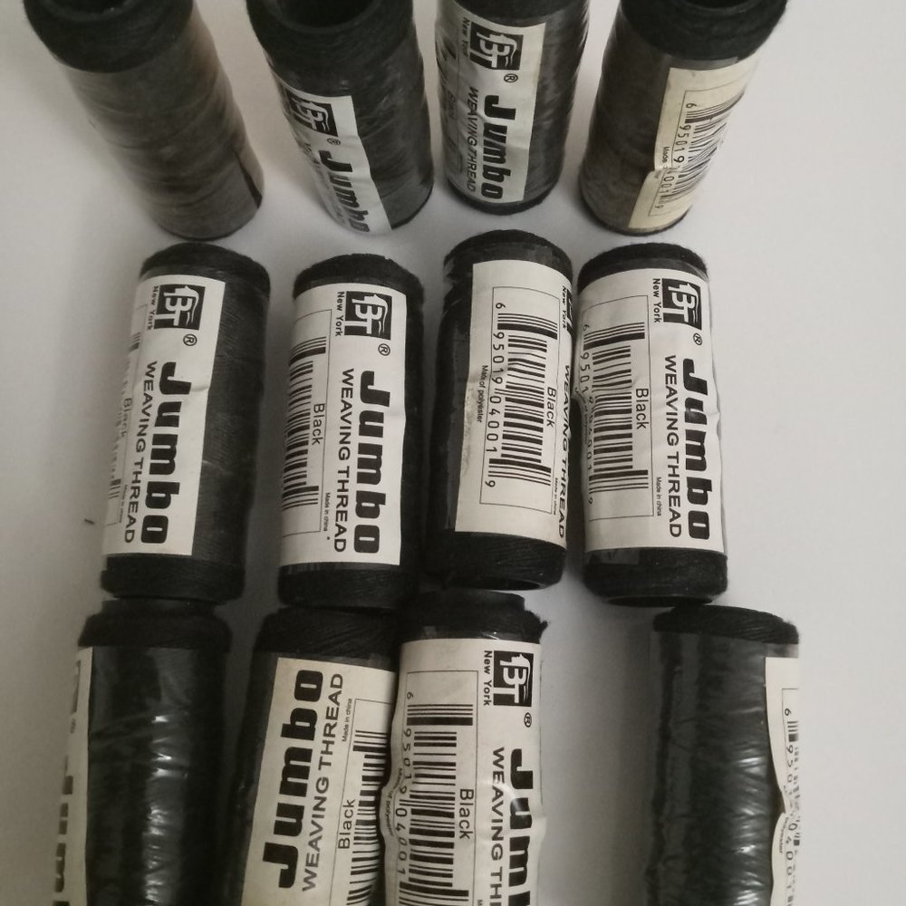 12 PACKS OF SALON WEAVING THREADS